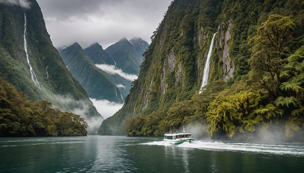 Découvrez les croisières inoubliables dans le Milford Sound